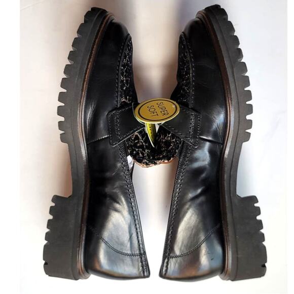 Paul Green Natasha Leopard Print Leather Loafers Size 7.5 NWOB - Picture 5 of 15